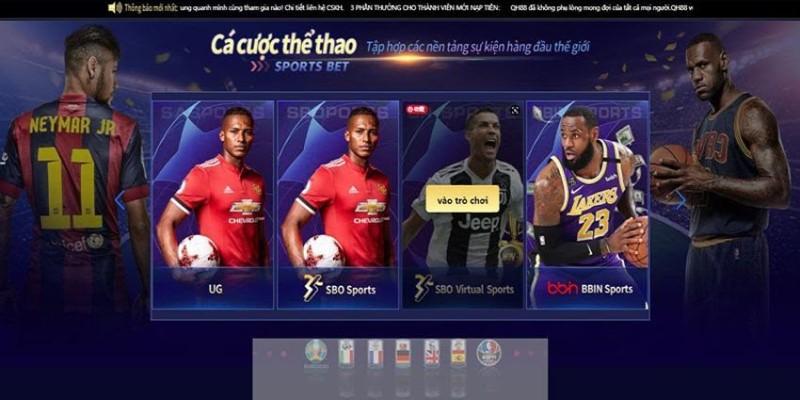 Game thể thao tại Crown Sports 18Win